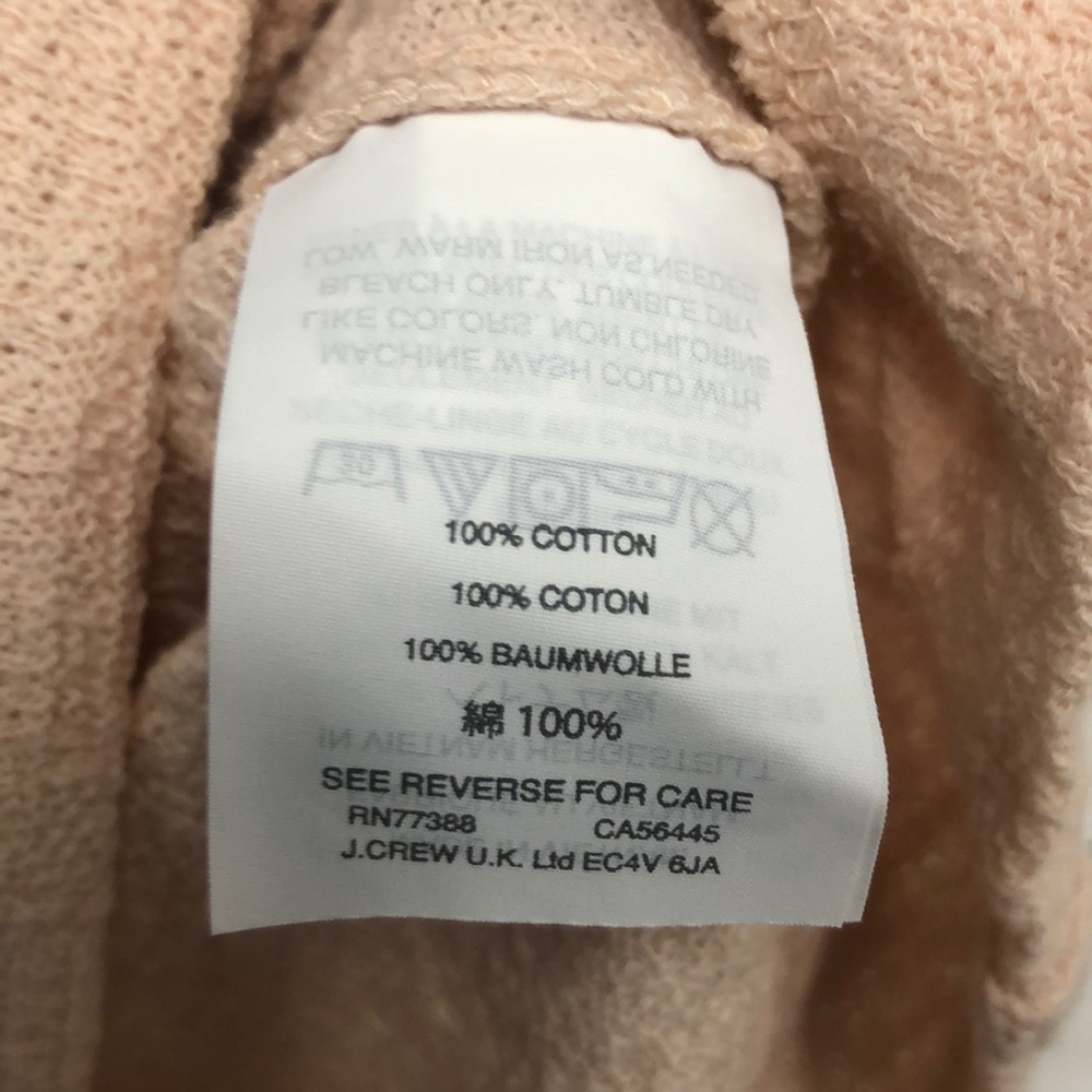 Madewell Ingrid Dolman Sleeve peach blush crop tee - Picture 4 of 5